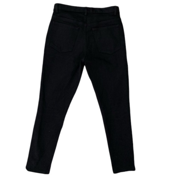 A.P.C. High Standard Jeans High Rise Denim Black Crop Jeans - Picture 7 of 12